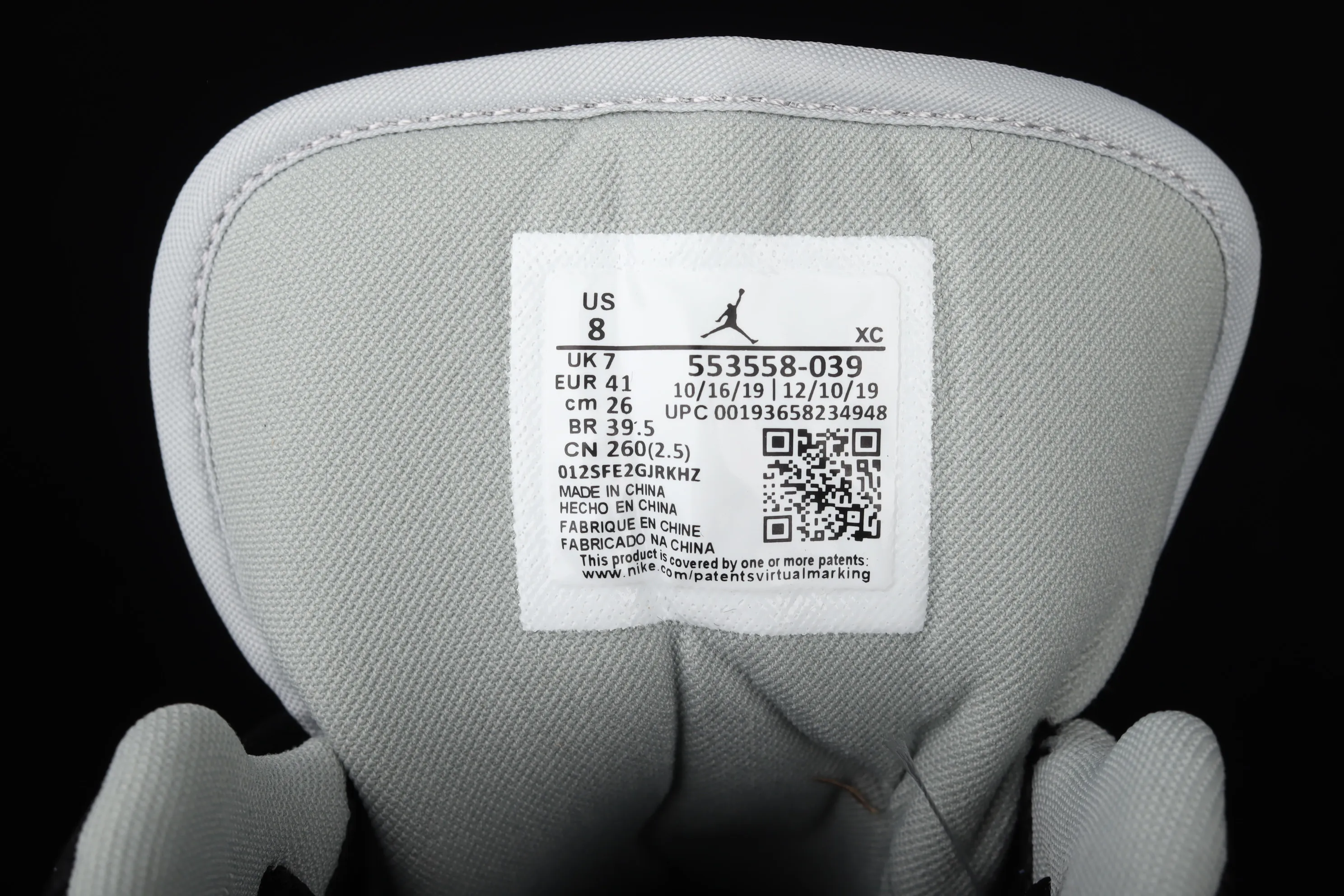 All categories Air Jordan Jordan series basketball shoes Air Jordan 1 Low X version Air Jordan 1 Low AJ1 Joe 1 low-top cultural and leisure sports sneakers 553558-039